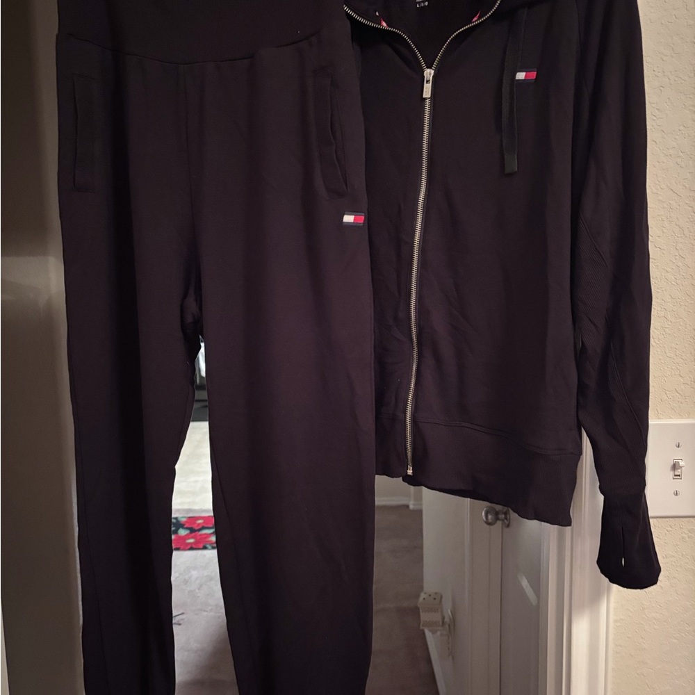 Tommy Hilfiger Black Tracksuit Set